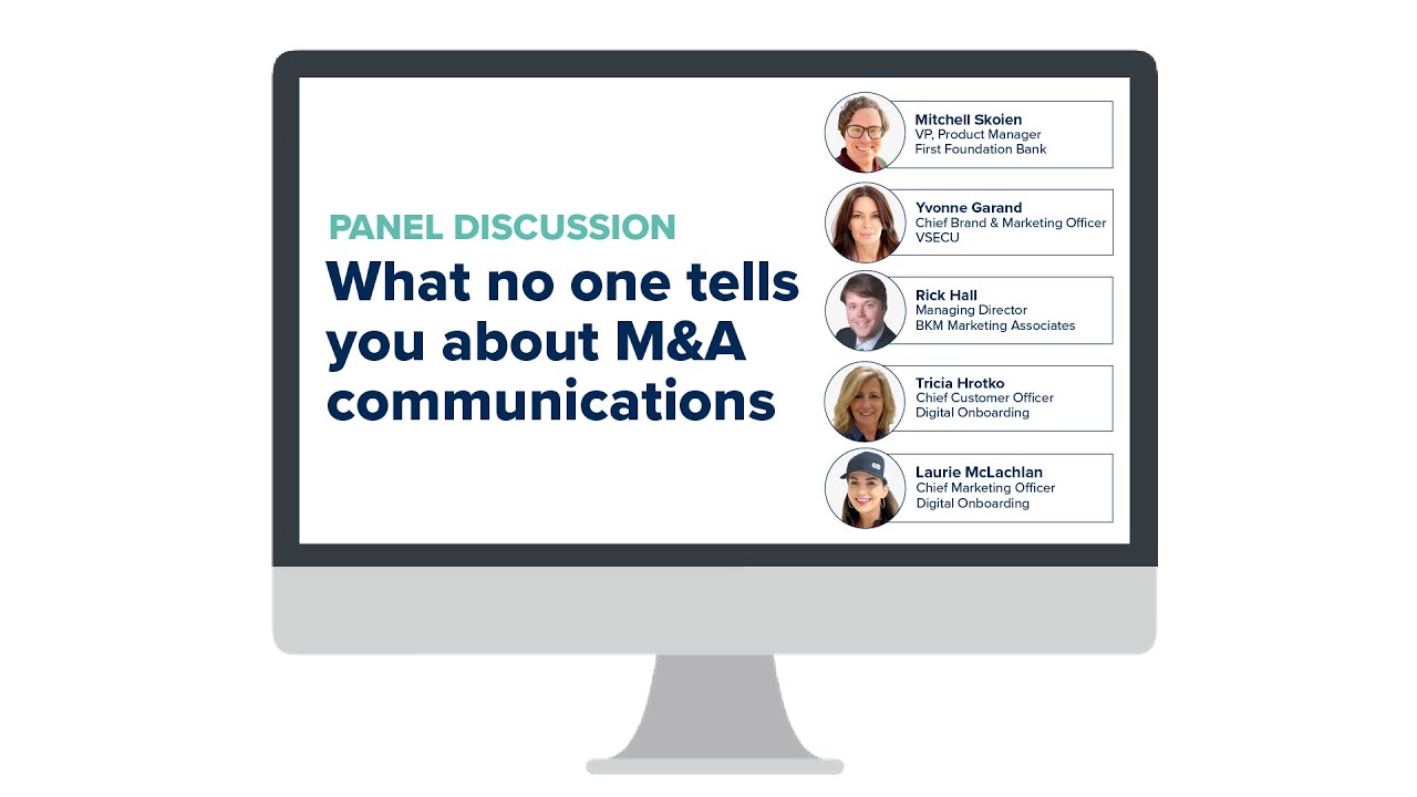 [WEBINAR] What No One Tells You About M&A Communications | Bank Merger Marketing